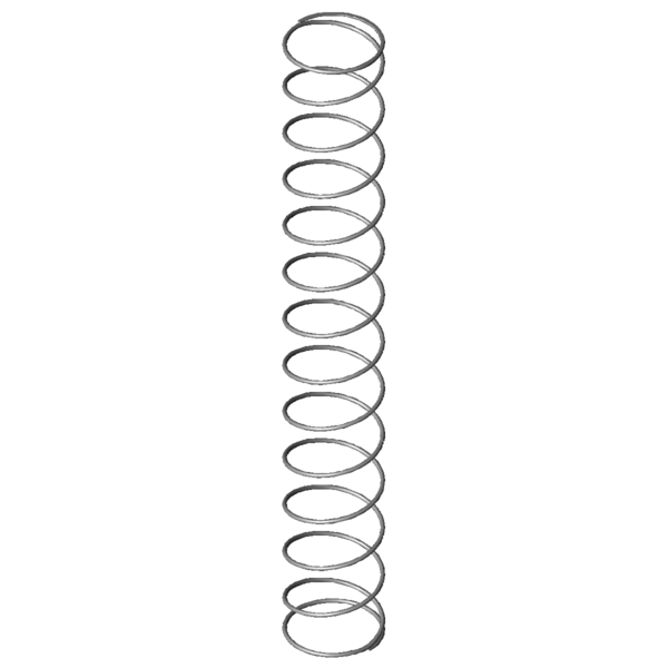 Imagem CAD Molas de compressão VD-207JJ