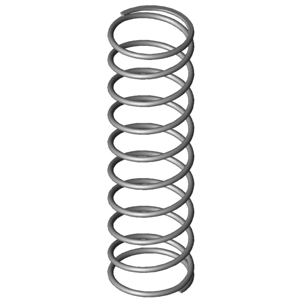 Imagem CAD Molas de compressão VD-207JS