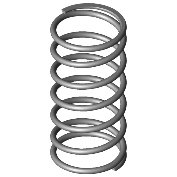CAD kép nyomórugók VD-207JW