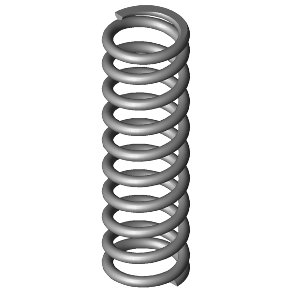 Imagen CAD Muelles de compresión VD-207K-04