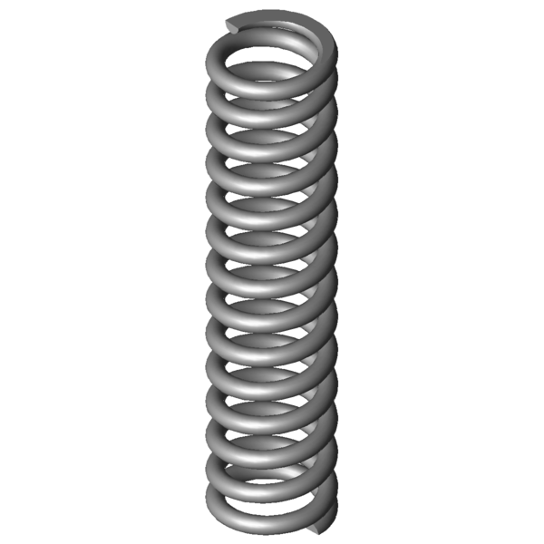 Imagem CAD Molas de compressão VD-207KL