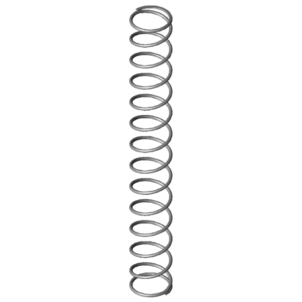 CAD kép nyomórugók VD-211