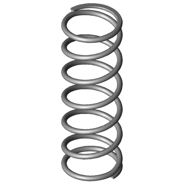 Obraz CAD Sprezyny naciskowe VD-214