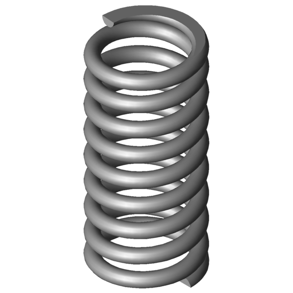 Immagine CAD Molle a compressione VD-233