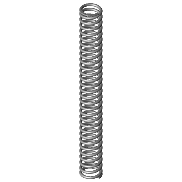Immagine CAD Molle a compressione VD-233T-10
