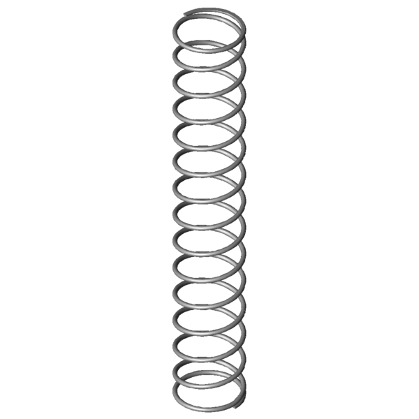 CAD image Compression springs VD-234O