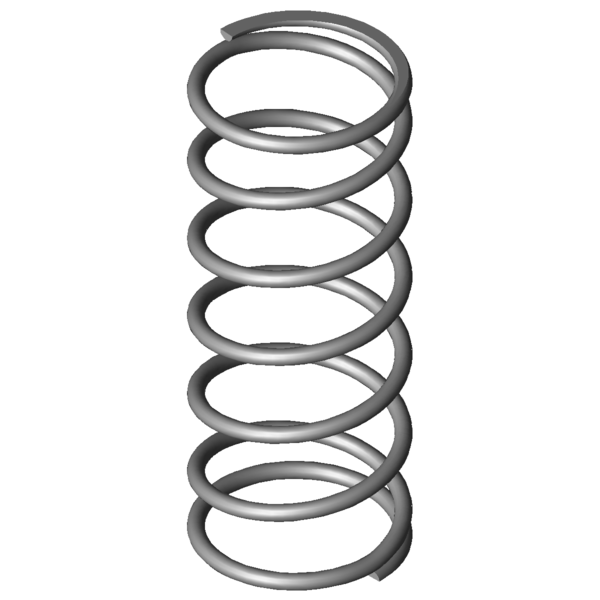CAD kép nyomórugók VD-239A-02