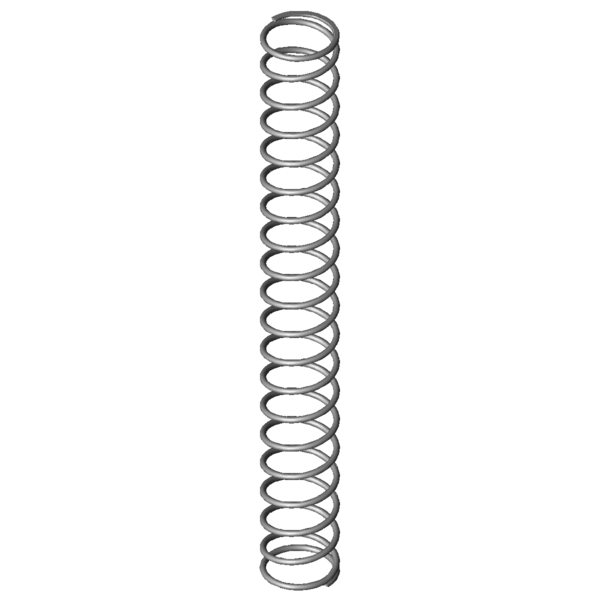 Immagine CAD Molle a compressione VD-239A-06