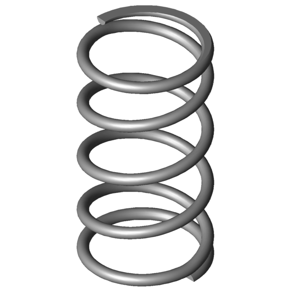 CAD image Compression springs VD-240