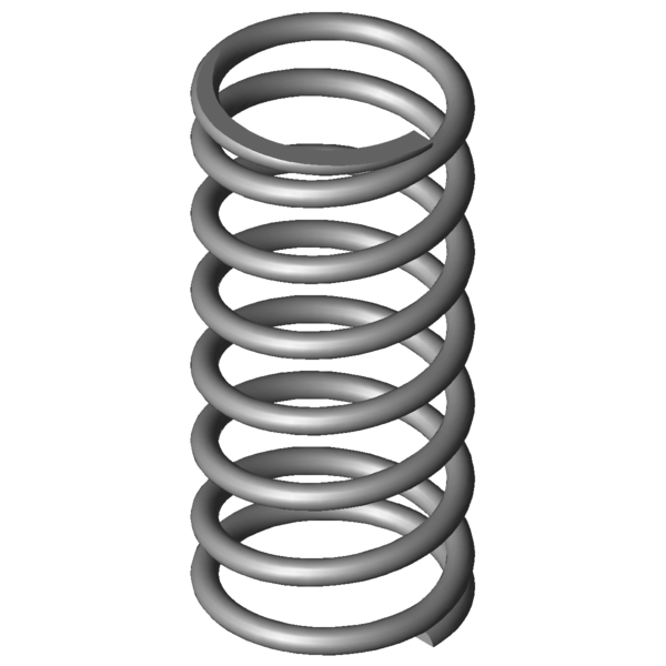 Imagem CAD Molas de compressão VD-247D-05