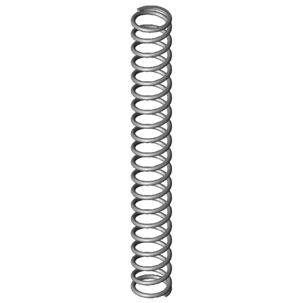 CAD image Compression springs VD-252