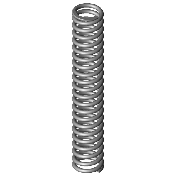CAD image Compression springs VD-252A-09