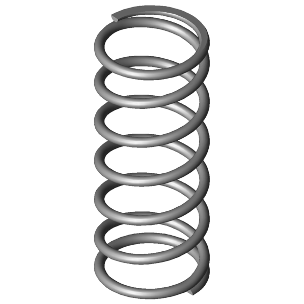 Immagine CAD Molle a compressione VD-263K