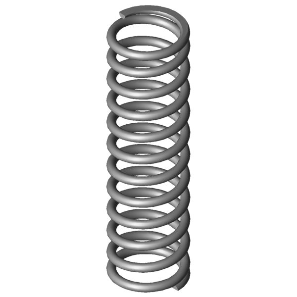 CAD kép nyomórugók VD-263M-02