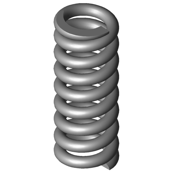 Obraz CAD Sprezyny naciskowe VD-263V-03