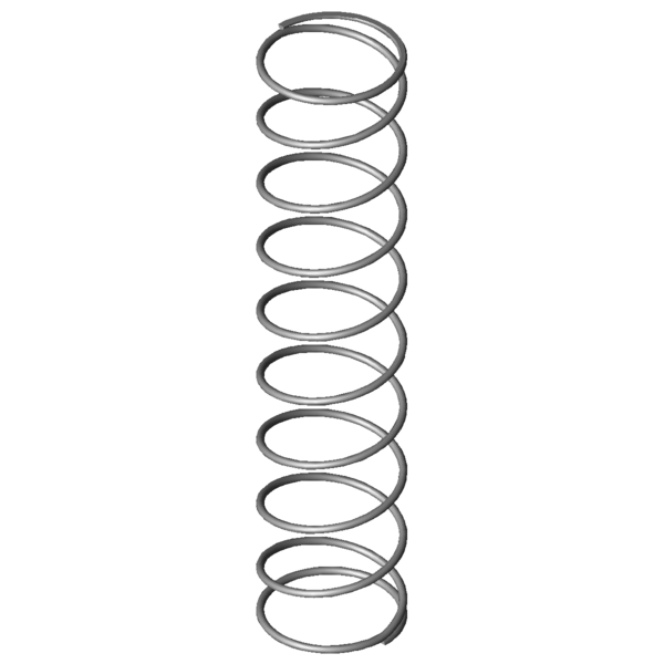 CAD image Compression springs VD-263V-21