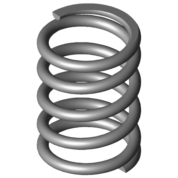 CAD image Compression springs VD-263VA