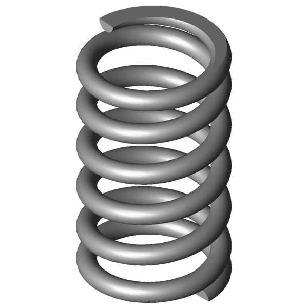 Obraz CAD Sprezyny naciskowe VD-279A