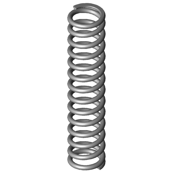 Immagine CAD Molle a compressione VD-282
