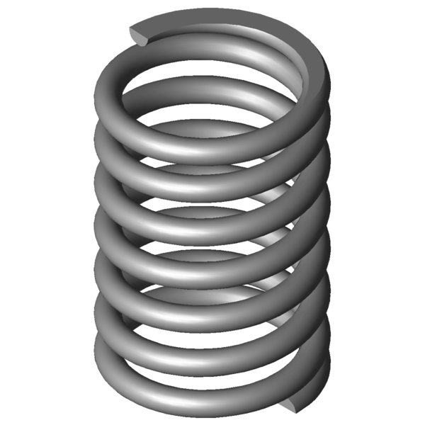 CAD kép nyomórugók VD-288F