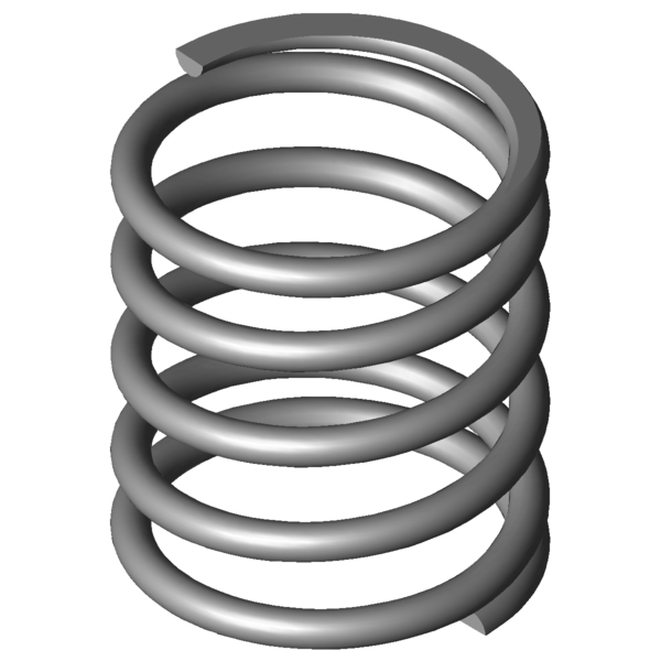 CAD image Compression springs VD-288K-20