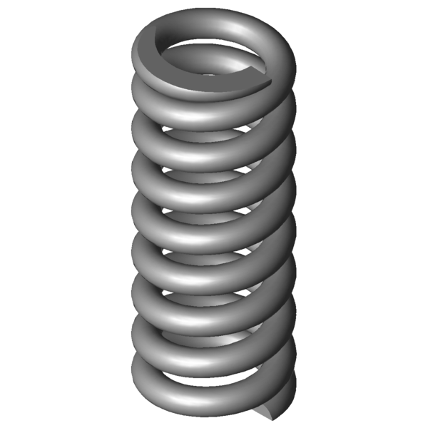 CAD image Compression springs VD-288T-04