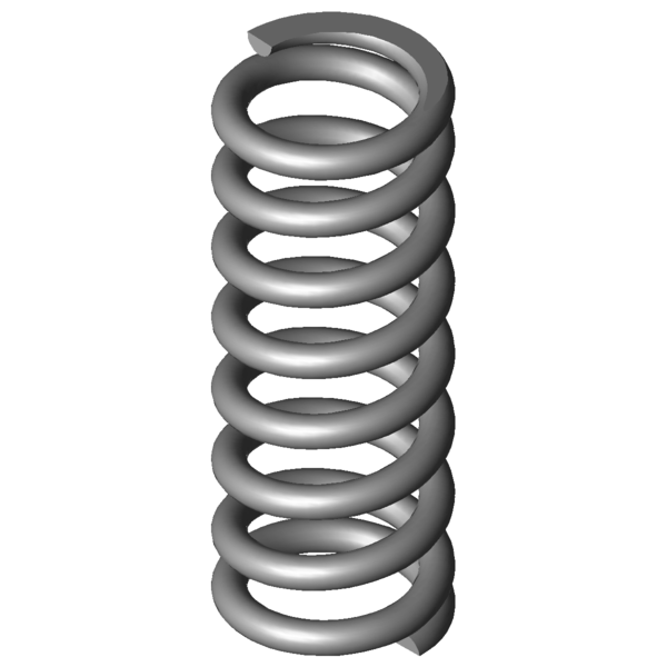 CAD image Compression springs VD-288X-06