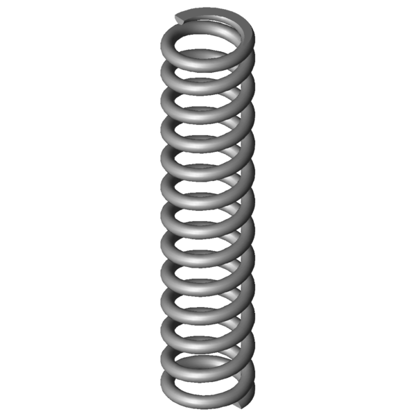 CAD kép nyomórugók VD-288X-09