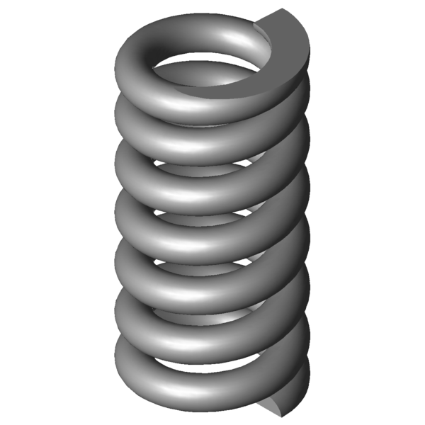 CAD image Compression springs VD-288Z-03