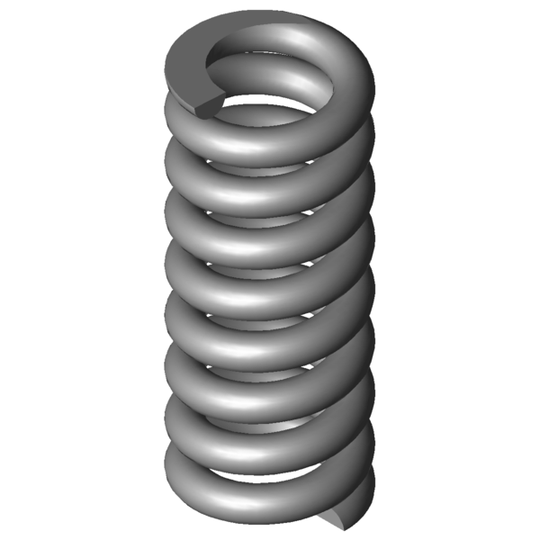 CAD image Compression springs VD-288Z-04