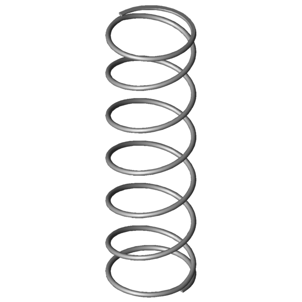 CAD kép nyomórugók VD-289A