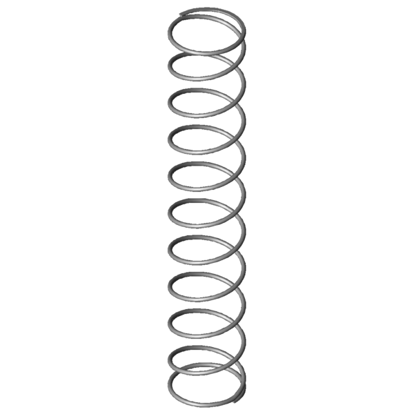 Immagine CAD Molle a compressione VD-289B