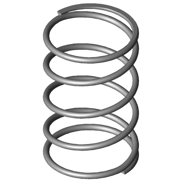 CAD image Compression springs VD-289C-01