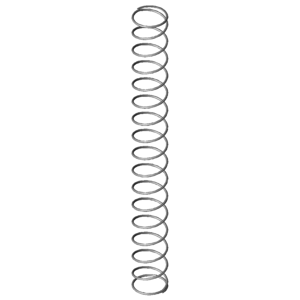CAD image Compression springs VD-289C