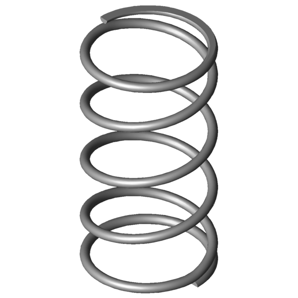 CAD kép nyomórugók VD-289D