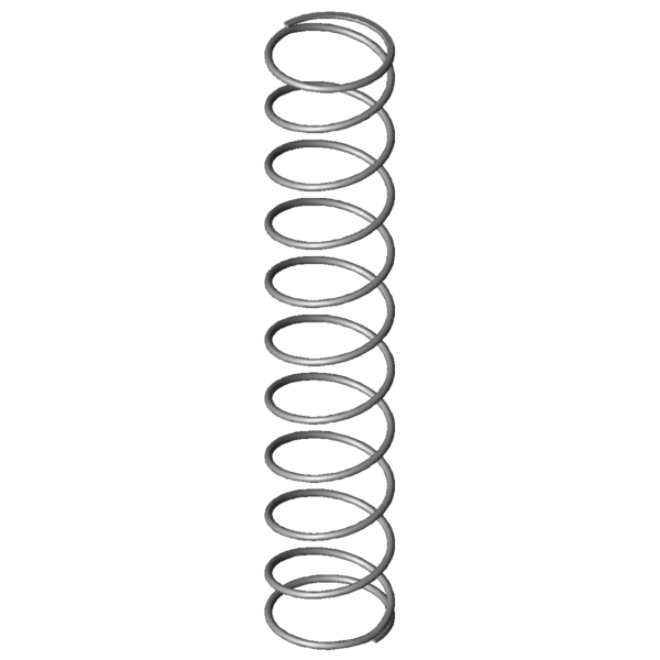 Imagem CAD Molas de compressão VD-313D