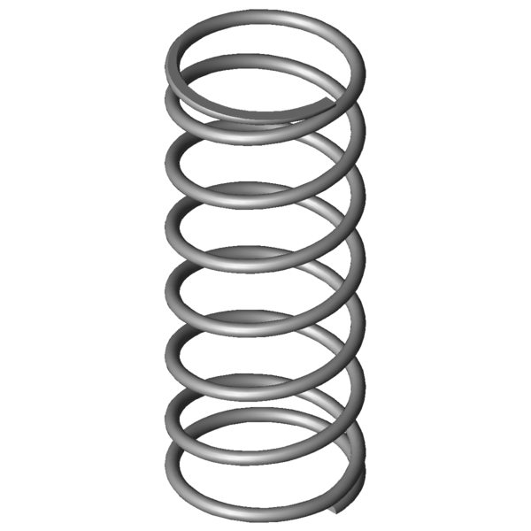 Imagem CAD Molas de compressão VD-313E-11