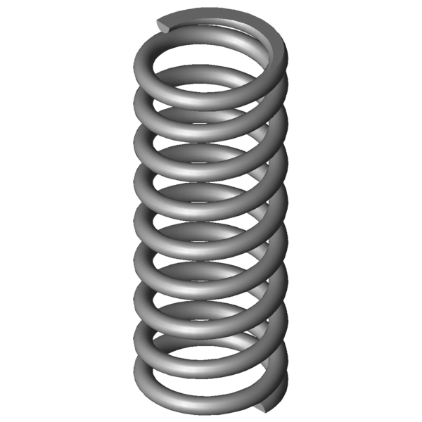 Imagem CAD Molas de compressão VD-313J-08