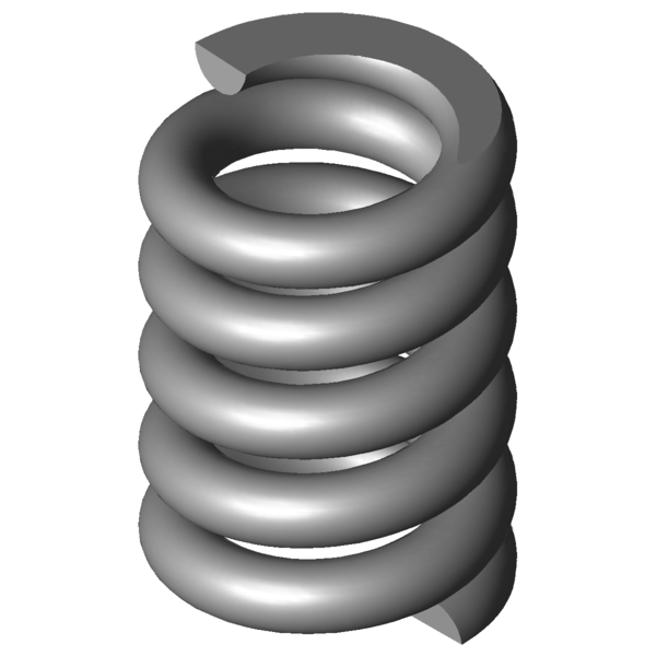 CAD image Compression springs VD-313O