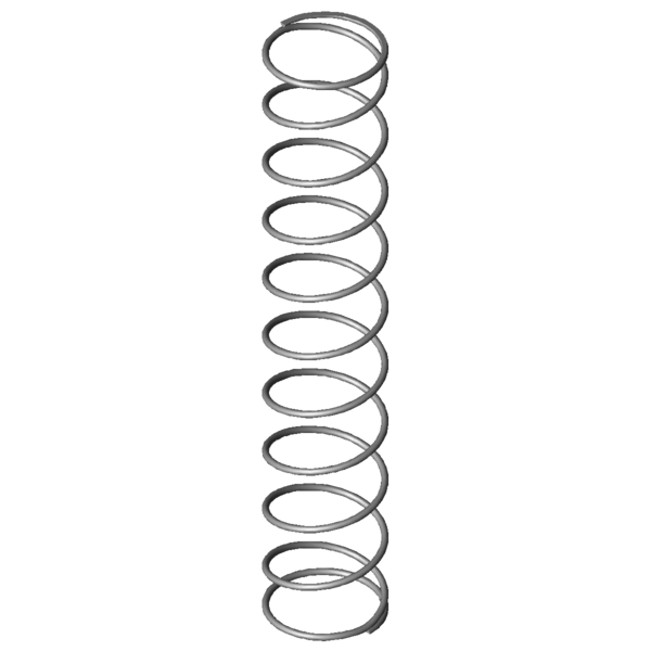 CAD kép nyomórugók VD-313U