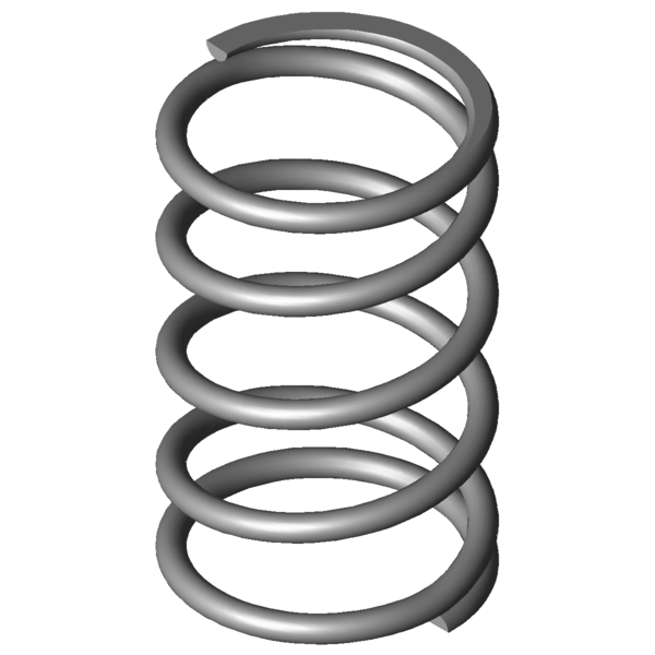 Obraz CAD Sprezyny naciskowe VD-319