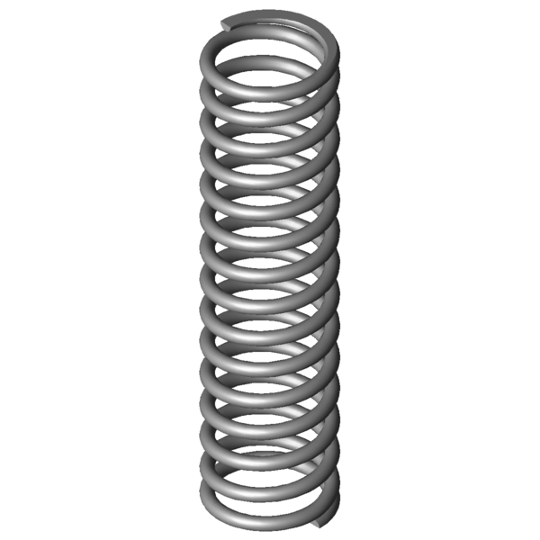 CAD obrázek Tlacné pružiny VD-327A