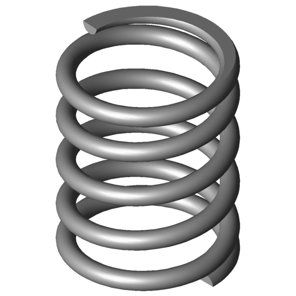 CAD image Compression springs VD-339N-03