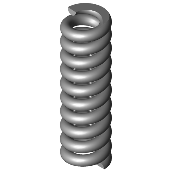 CAD obrázek Tlacné pružiny VD-339V-06