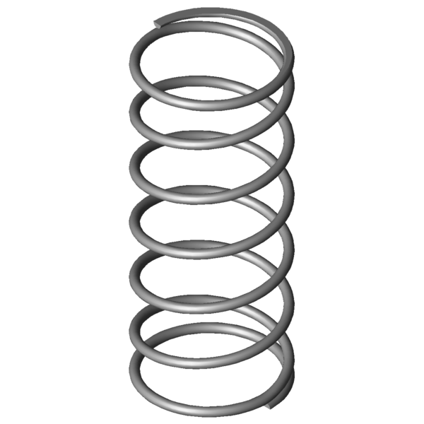 Immagine CAD Molle a compressione VD-339Z-02