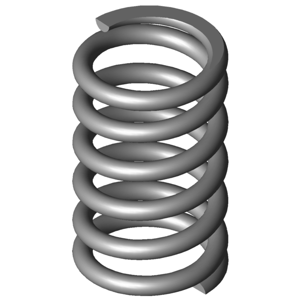 Immagine CAD Molle a compressione VD-364J-09