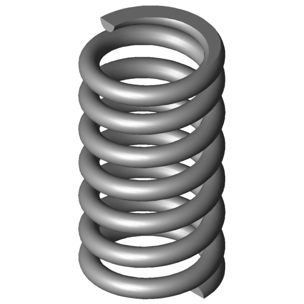 Obraz CAD Sprezyny naciskowe VD-364L