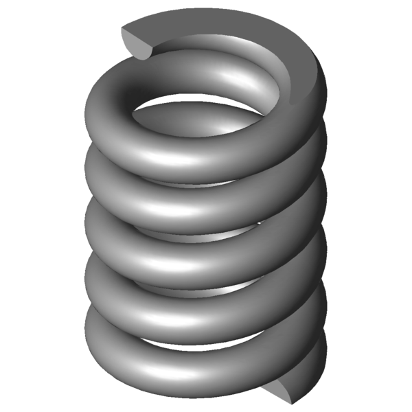 Obraz CAD Sprezyny naciskowe VD-364O