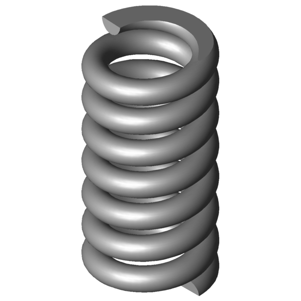Obraz CAD Sprezyny naciskowe VD-364P