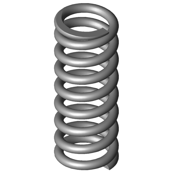 CAD kép nyomórugók VD-364R-06